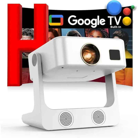 Google TV 4K Projector - 2000 ANSI, WiFi 6, 1:1 Short Throw